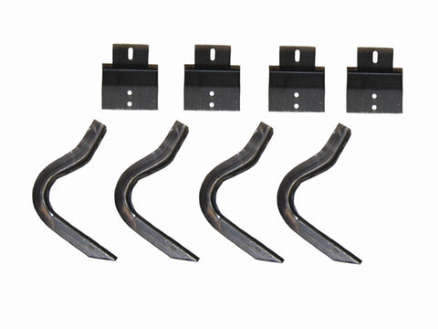 Lund 95-03 Chevy S10 Blazer (2Dr) EZ Running Board Mounting Bracket Kit - Brite - 300005