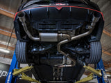 aFe Takeda Hyundai Elantra N 22-23 L4-2.0L (t) 3in 304 SS Cat-Back Exhaust w/ Black Tips - 49-37028-B