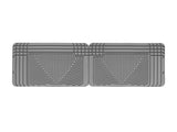 WeatherTech 96 GMC Rally Van Rear Rubber Mats - Grey - W25GR