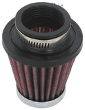 K&N Universal Round Tapered Chrome Filter 1.563in Flange ID x 3in Base OD x 2in Top OD x 3in H - RC-2310