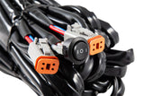 Diode Dynamics Heavy Duty Dual Output 3-way 4-pin Wiring Harness - DD4093