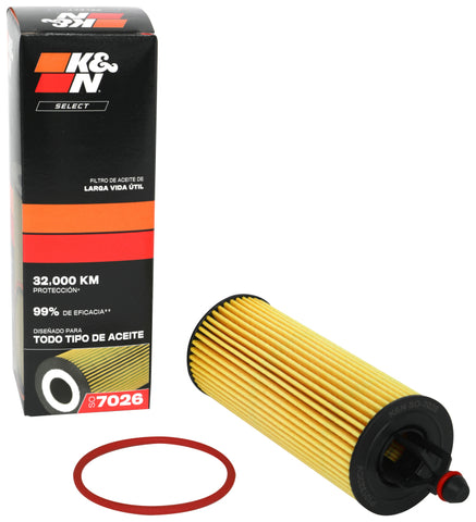 K&N 14-22 Jeep Cherokee 3.6L V6 / 14-23 Chrysler 300 3.6L V6 Oil Filter - SO-7026