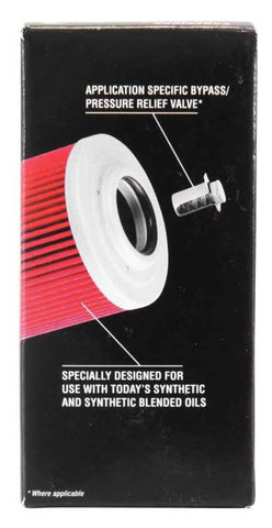 K&N Oil Filter Powersports Cartridge Oil Filter - KN-611