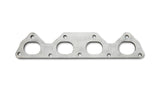 Vibrant Mild Steel Exhaust Manifold Flange for Honda/Acura B-Series motor 1/2in Thick - 14610