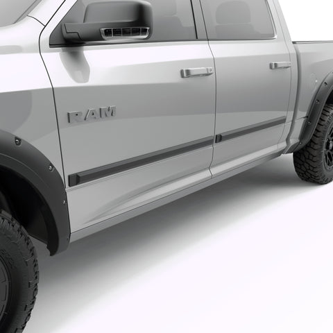 EGR Crew Cab Front 41.5in Rear 38in Rugged Style Body Side Moldings (951674) - 951674