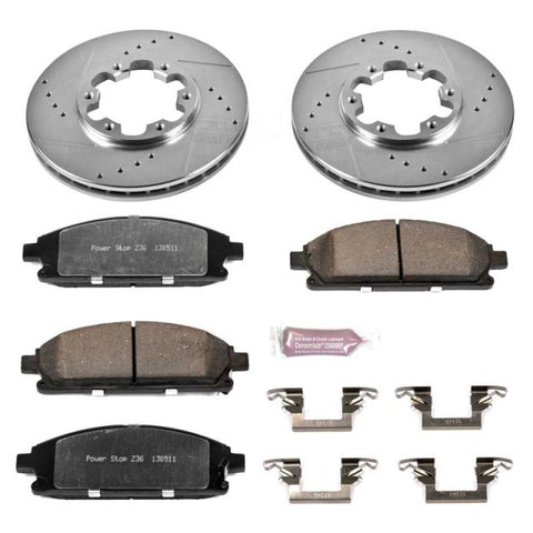 Power Stop 96-98 Nissan Pathfinder Front Z36 Truck & Tow Brake Kit - K1175-36