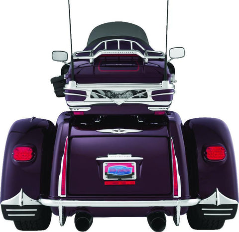 Kuryakyn Trunk Latch/Keyhole Accent For Trikes Chrome - 7215