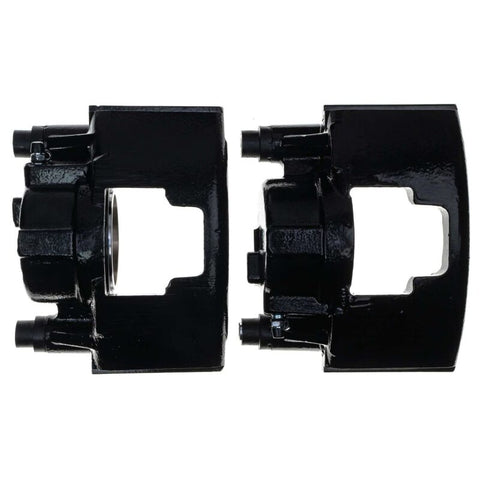 Power Stop 94-97 GMC Yukon Front Black Caliper w/o Bracket (Pair) - S4297BLK
