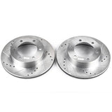 Power Stop 96-02 Toyota 4Runner Front Evolution Drilled & Slotted Rotors - Pair - JBR791XPR