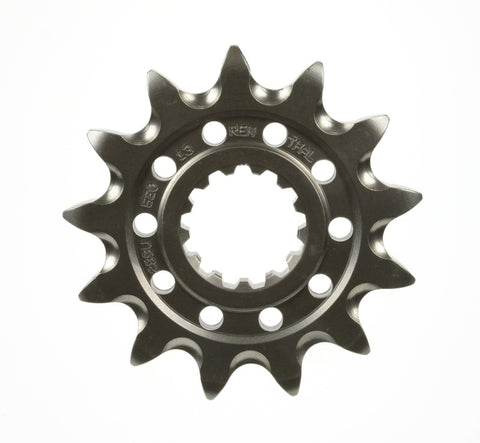 Renthal 92-24 Honda CR 250R/ CRF250R-450R/RX/X/RWE/ TRX450R Front Grooved Sprocket - 520-13P Teeth - 253U-520-13GP