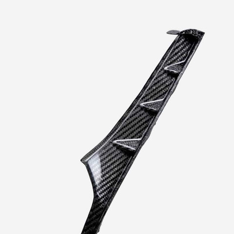 Anderson Composites 20-22 Ford Mustang Carbon Fiber Turn Signal Bezels - AC-TSC20FDMU500