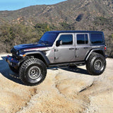 Westin 18-22 Jeep Wrangler JL Unlimited Outlaw Nerf Step Bars - Textured Black - 20-14065