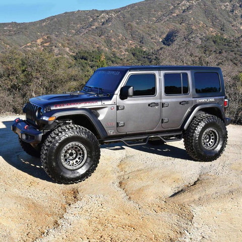 Westin 18-22 Jeep Wrangler JL Unlimited Outlaw Nerf Step Bars - Textured Black - 20-14065