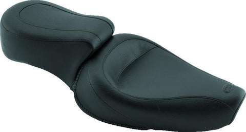 Mustang 82-03 Harley Sportster Standard Touring 1PC Seat - Black - 75740