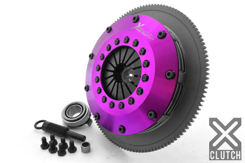 XClutch 87-91 Mazda RX-7 Turbo 1.3L 8in Twin Sprung Ceramic Clutch Kit - XKMZ20526-2B