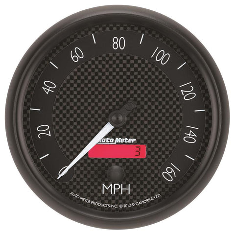 Autometer GT Series 5in In Dash 0-160 MPH Electronic Programmable Speedometer - 8089