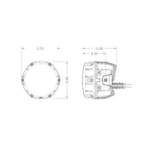 ARB NACHO Quatro Flood 4in. Offroad LED Light - Pair - PM451