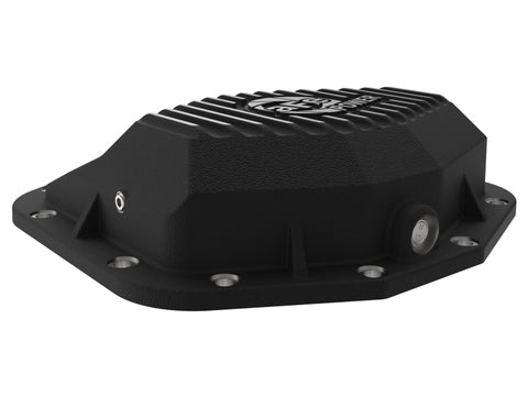 aFe POWER 21-22 Ram 1500 TRX Hemi V8 6.2L (sc) PRO Series Rear Differential Cover Black w/ Machined - 46-71280B