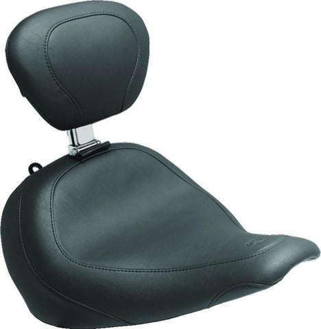 Mustang 11-13 Harley Blackline, 12-17 Slim,Slim S Wide Touring Passenger Seat - Black - 76753