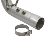 aFe ATLAS 4in DPF-Back Alum Steel Exhaust System w/Dual Exit Black Tip 2017 GM Duramax 6.6L (td) - 49-04086-B