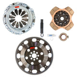 Exedy 2002-2006 Acura RSX Base L4 Stage 2 Cerametallic Clutch 4 Puck Disc Incl. HF02 Lightweight FW - 08951P4FW