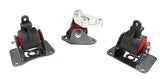 Innovative 04-08 Acura TL J-Series Black Steel Mounts 85A Bushings - 10750-85A