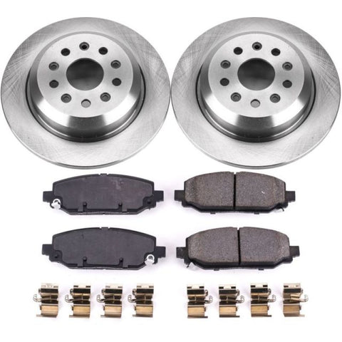 Power Stop 18-19 Jeep Wrangler Rear Autospecialty Brake Kit - KOE7942