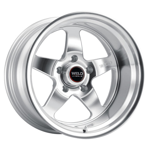 Weld S105 20x8 Ventura 5x127 ET00 BS4.50 Gloss Silver MACH DIA 78.1 - S10508073450