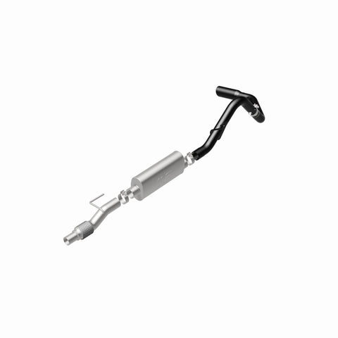 MagnaFlow SYS Cat-Back 11-14 Ford F-150 3.5L V6 EcoBoost 3in Black Single Side Exit Rear 3 Tip - 15364
