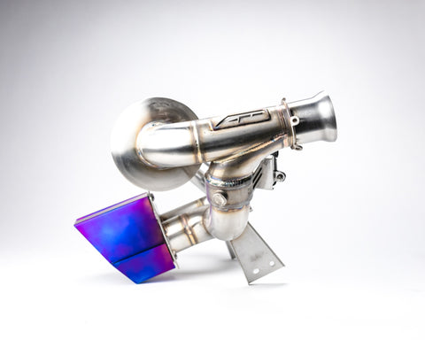 Agency Power Valvetronic Exhaust System Titanium Tips Can-Am Maverick X3 Turbo 2017-2022 - AP-BRP-X3-170-TI