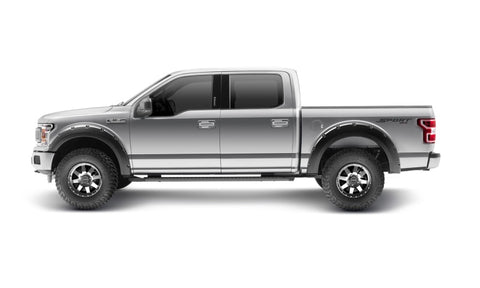 Bushwacker 18-19 Ford F-150 Pocket Style Flares 4pc - Black - 20945-02