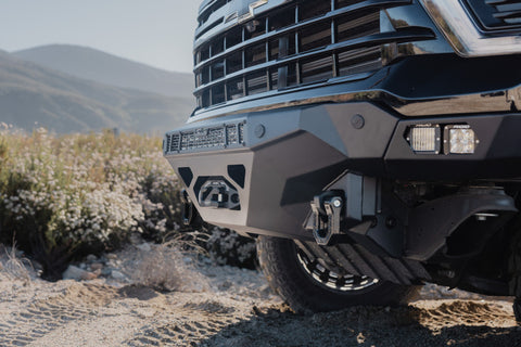 DV8 Offroad 24-26 Chevy Silverado 2500/3500 Spec Series Front Bumper - FBCS2-04