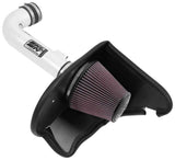 K&N 16-17 Chevy Camaro 3.6L Silver Typhoon Short Ram Intake - 69-4535TP