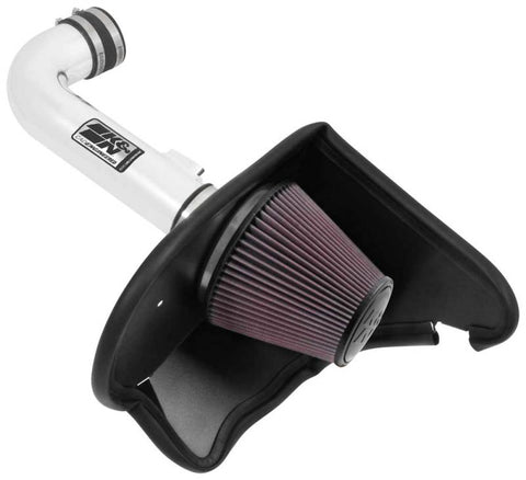 K&N 16-17 Chevy Camaro 3.6L Silver Typhoon Short Ram Intake - 69-4535TP