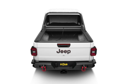 N-Fab ARC Sports Bar 20-22 Jeep Gladiator - Textured Black(Roll-N-Lock Cover Fitment Only) - J19BR-RLT
