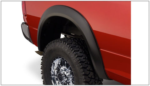Bushwacker 10-18 Dodge Ram 2500 Fleetside Extend-A-Fender Style Flares 4pc 76.3/98.3in Bed - Black - 50918-02