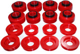Energy Suspension 08-16 Ford F-250/F-350/F-450/F-550 Super Duty Crew Cab Red Body Mount Set - 4.4124R
