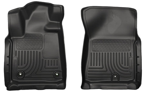 Husky Liners 2012 Toyota Tundra/Sequoia WeatherBeater Black Floor Liners - 18581