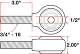SPC Performance xAxis Rod End Ball Joint - 15747