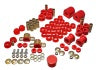Energy Suspension 91-94 Nissan Sentra/NX1600/2000 Red Hyper-Flex Master Bushing Set - 7.18104R