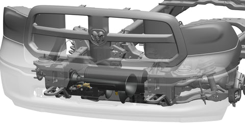 Kleinn 09-18 Dodge Ram 1500 Onboard Air System w/ Model 230 Horns - RAM1500-230
