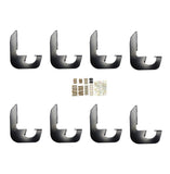 Westin 1988-1998 Chevrolet C/K Series Ext Cab Running Board Mount Kit - Black - 27-1005