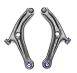 SuperPro 14-19 Ford Fiesta ST Front Lower Control Arm Set w/ Preinstalled SuperPro Bushings - TRC1046