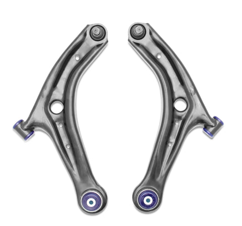 SuperPro 14-19 Ford Fiesta ST Front Lower Control Arm Set w/ Preinstalled SuperPro Bushings - TRC1046