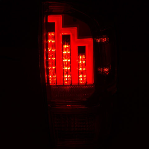 ANZO 2016-2017 Toyota Tacoma LED Taillights Chrome - 311283