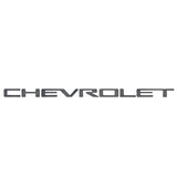 Putco 19-20 Chevy Colorado - Grille Letters - Black Platinum Chevrolet Letters - 55554BPGM
