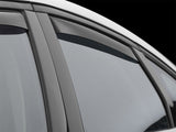 WeatherTech 2013+ Ford Fusion Rear Side Window Deflectors - Dark Smoke - 81732