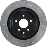 StopTech 06-07 350Z / 05-07 G35 / 06-07 G35X SportStop Slotted & Drilled Rear Right Rotor - 127.42088R