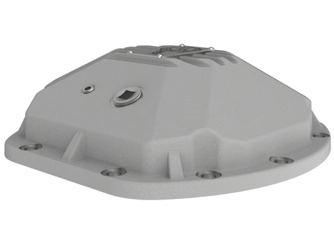aFe 97-18 Jeep Wrangler TJ/JK Dana 30 Street Series Differential Cover w/ Machined Fins - Raw - 46-71130A
