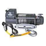 Superwinch 9500 LBS 12V DC 3/8in x 80ft Synthetic Rope Tiger Shark 9500 Winch - 1595201